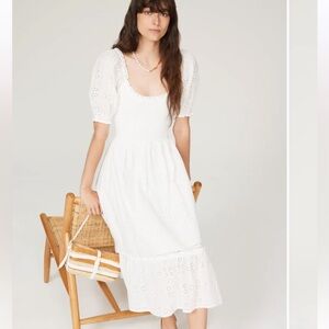 Hill House - The Louisa Nap Dress - White Eyelet